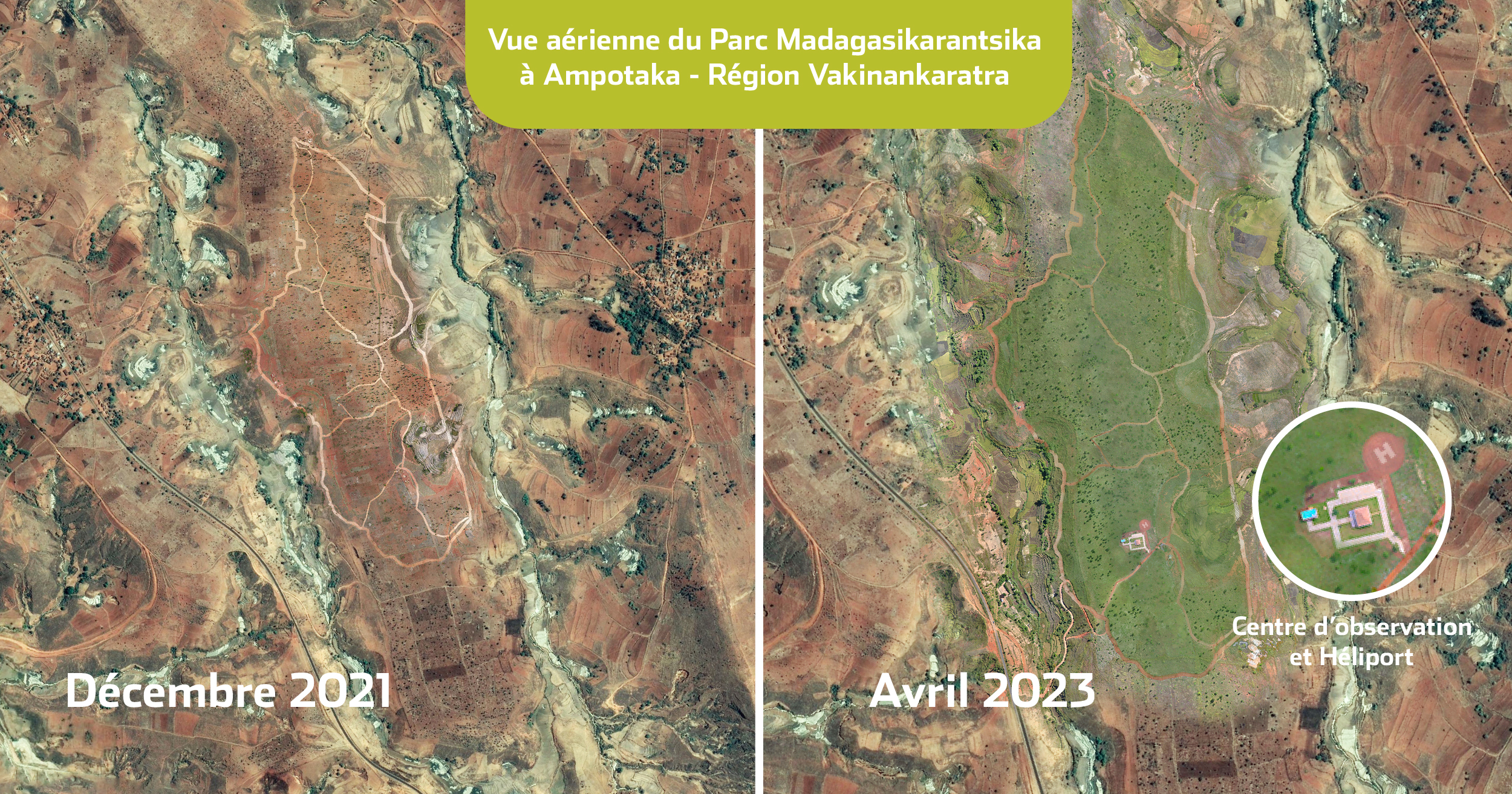 Vidéo de l’avancement de la mise en place du Parc Madagasikarantsika à Ampotaka